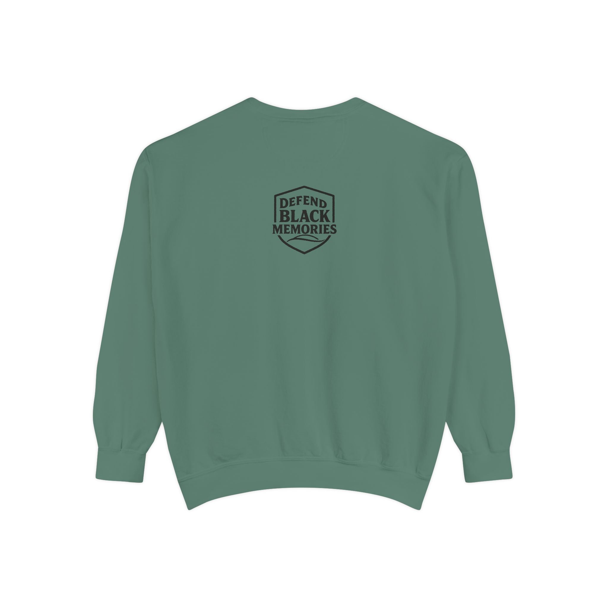 Defend Black Memories: Garrett A. Morgan Unisex Garment-Dyed Sweatshirt