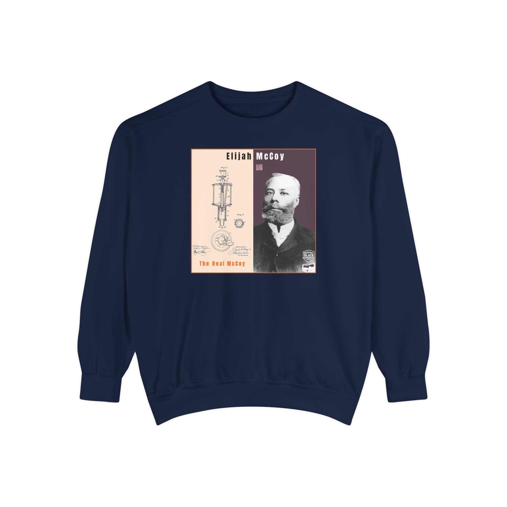 "The Real McCoy" Elijah McCoy Garment Dyed Tribute Sweatshirt (City Champs)